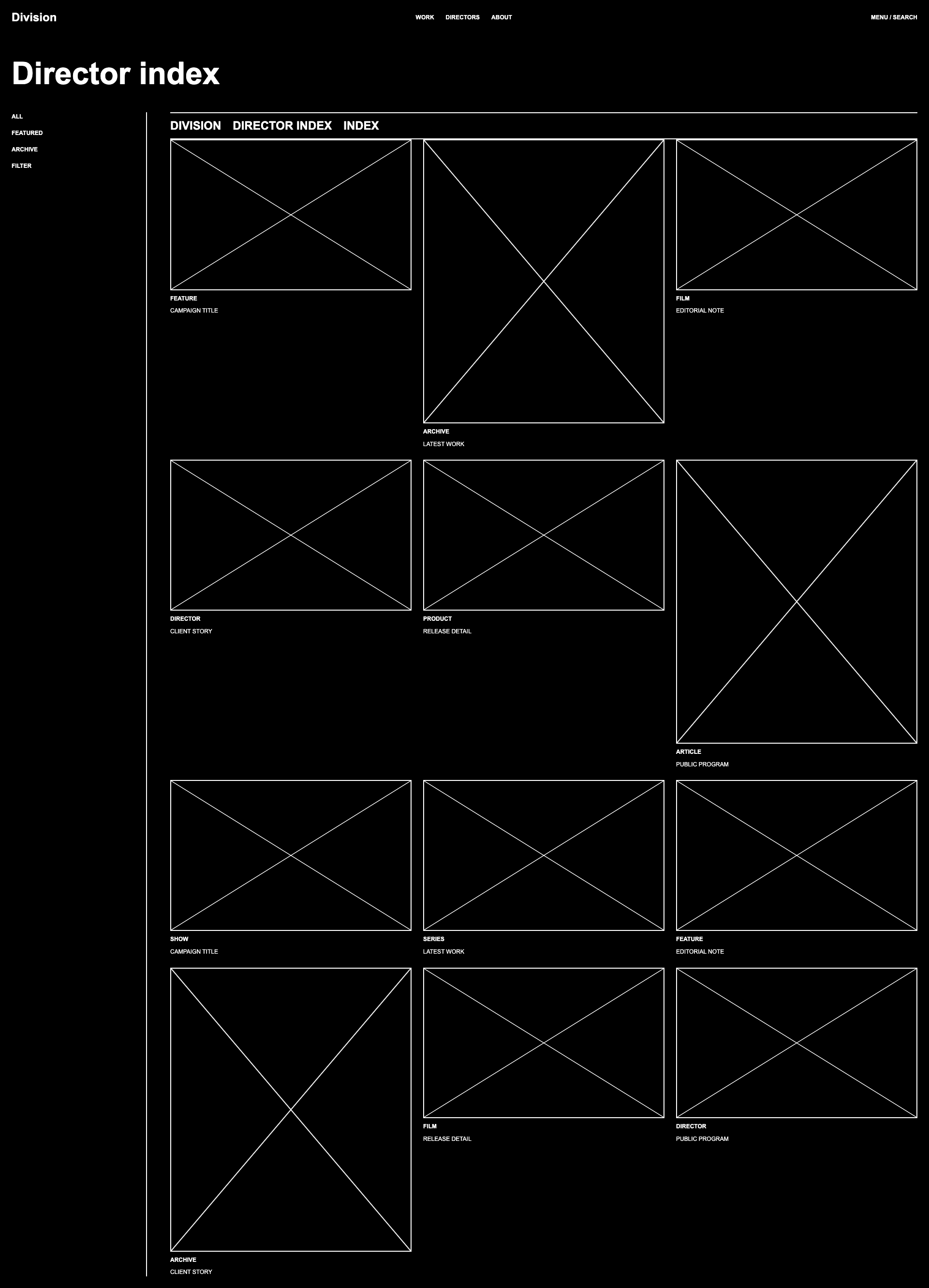 Division Director Index Desktop