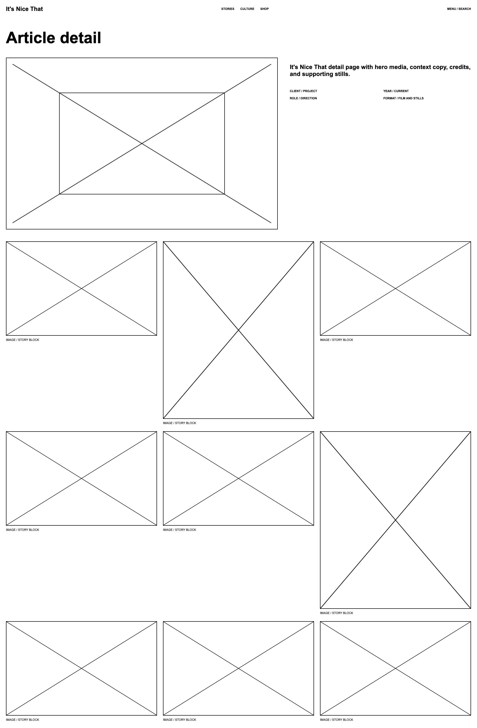 It's Nice That Article Detail Desktop Fold