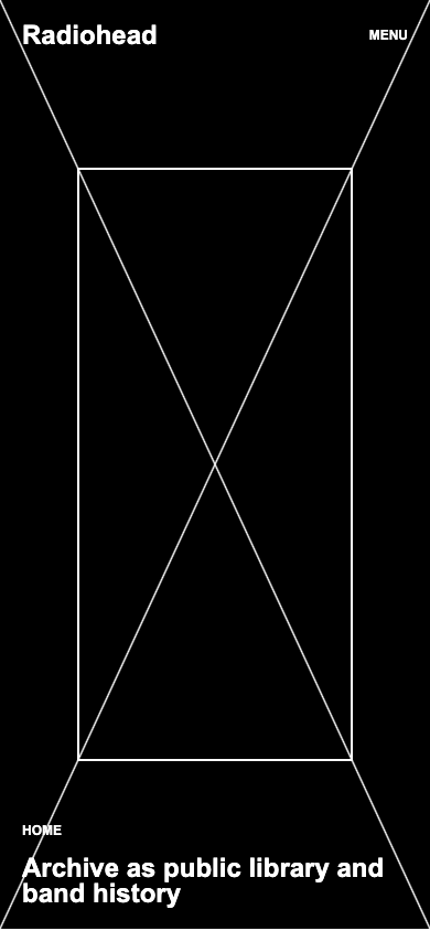 Radiohead Home Mobile Fold