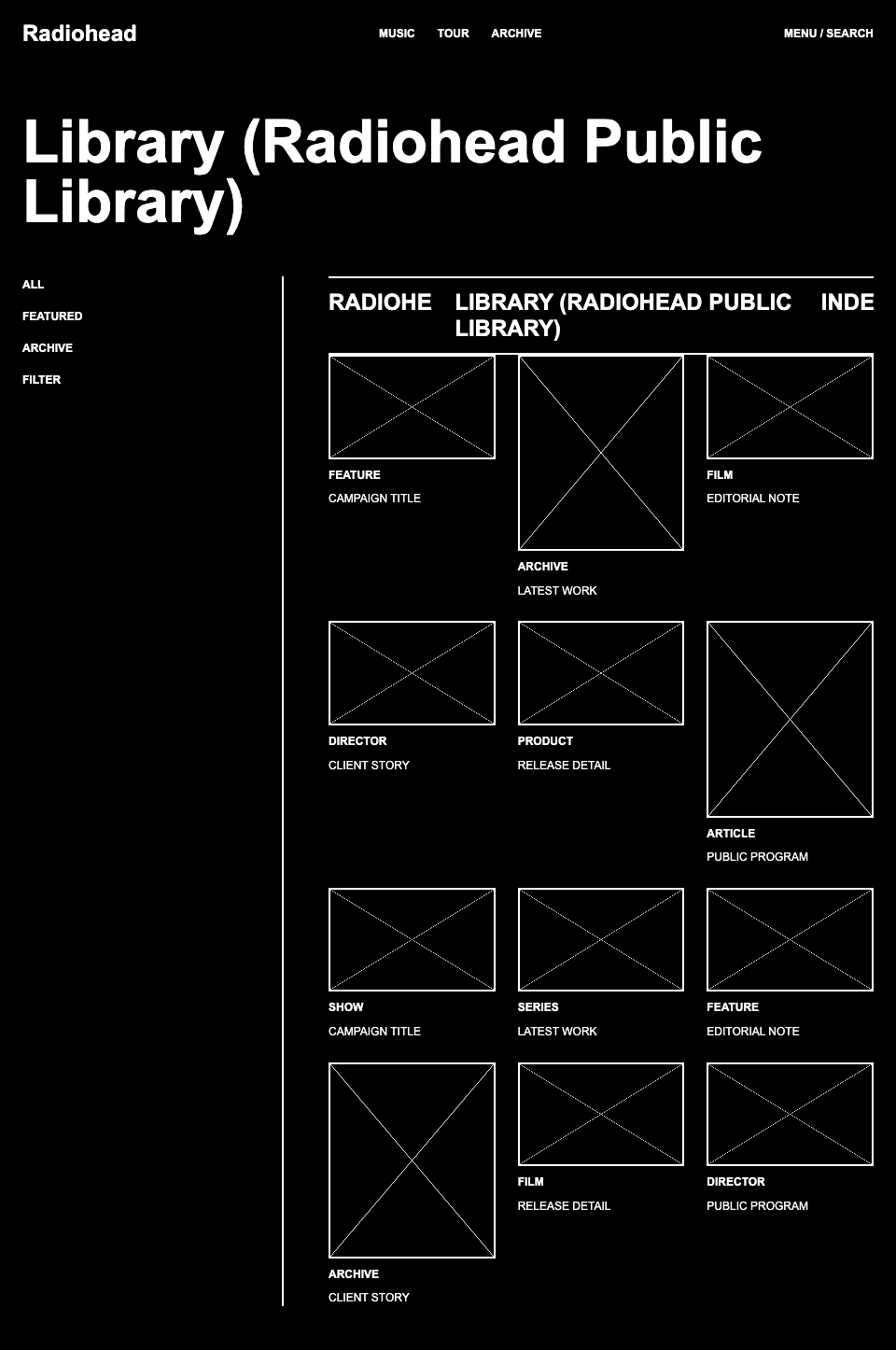 Radiohead Library (Radiohead Public Library) Desktop