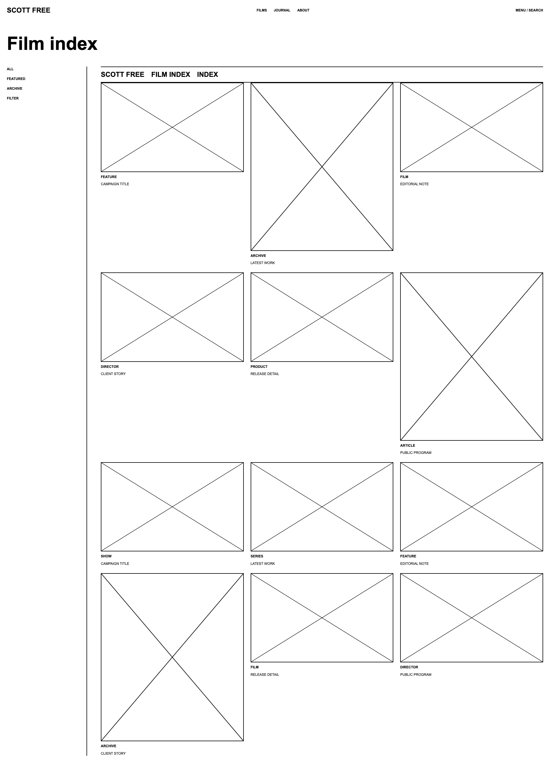SCOTT FREE Film Index Desktop
