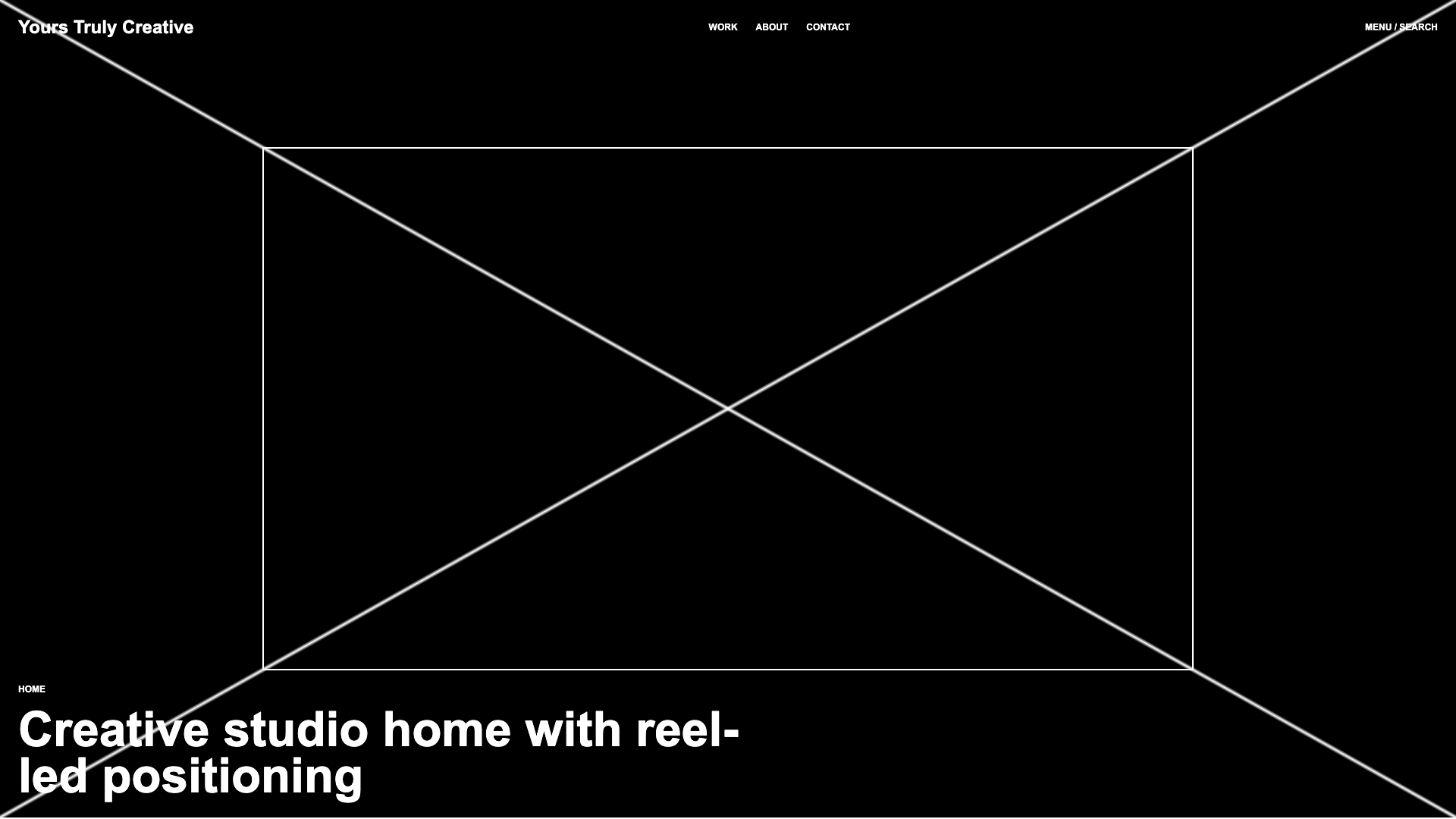 Yours Truly Creative Home Desktop Fold